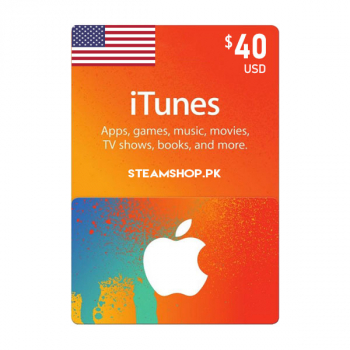 USD 40 iTunes Gift Card (US)