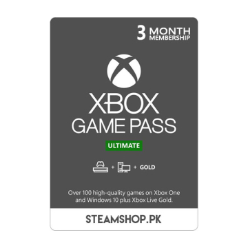 3 Months Xbox Game Pass Ultimate Membership