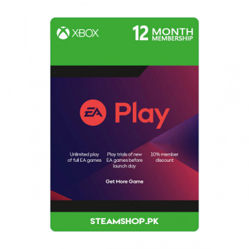 12 Months Xbox EA Play Subscription