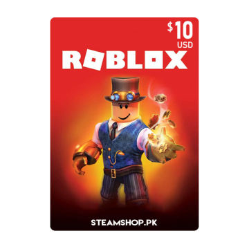 USD 10 Roblox Game Card