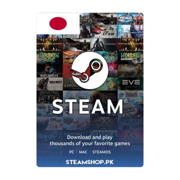 Steam Wallet Code (JP)