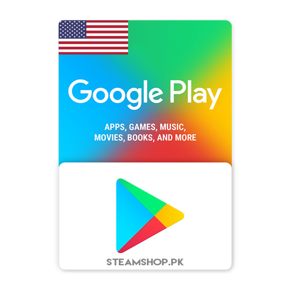 Buy Google Play Gift Cards Us In Pakistan Steamshop