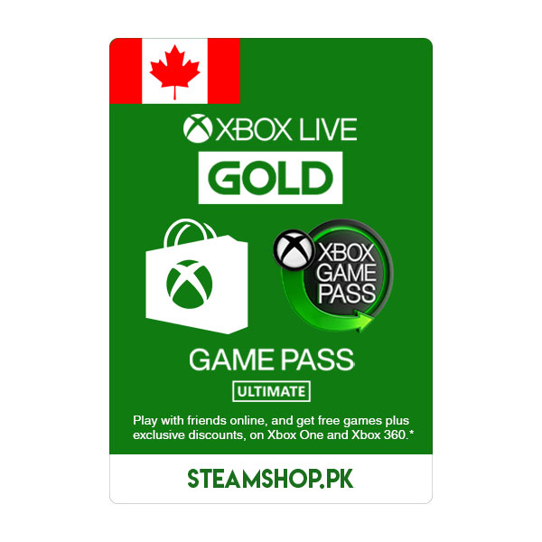 Bewolkt Boost Microcomputer Buy Xbox Live Gift Cards and Membership (CA) in Pakistan - STEAMSHOP