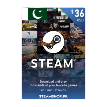 USD 36 Steam Wallet Code