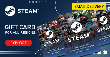 Buy a Steam Card Online, Email Delivery